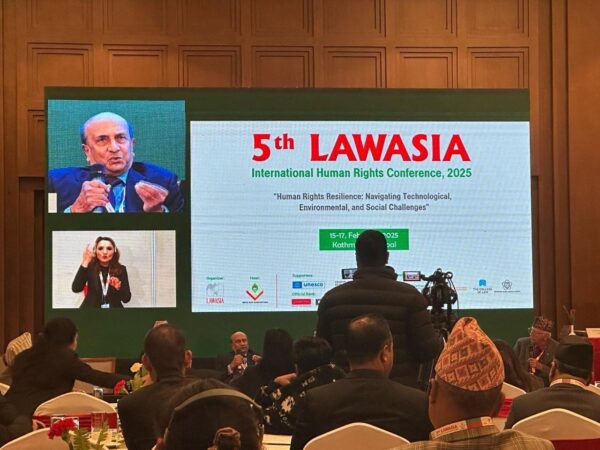 Maithri Panagoda was invited as a guest speaker to The World Human Rights conference held at Kathmandu, Nepal