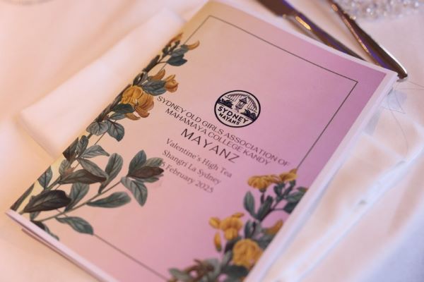 Mayanz Valentines High Tea at Shangri La Sydney 15th Feb 2025