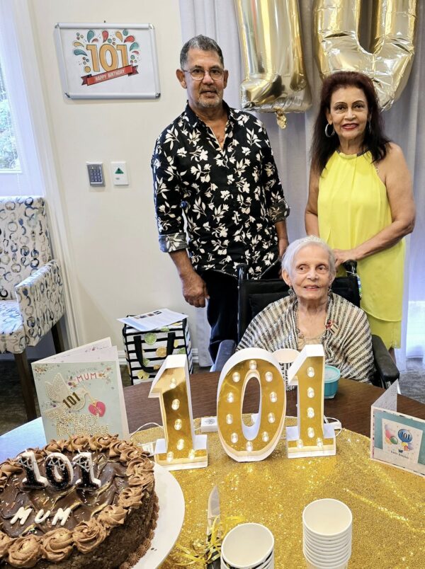 Carmen De Vos's 101 Birthday celebration