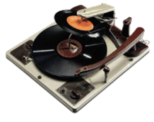 LPs & 45 RPM records.