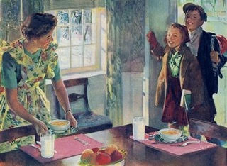 Nearly everyone's Mum was home when