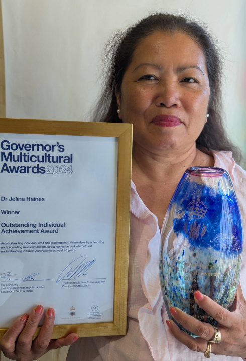 UniSA champion of multiculturalism takes out top SA Governor award