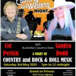 EIGHTY CLUB OF MELBOURNE PRESENTS - Country Western NIGHT - 3rd May 2025 - 7 PM To Midnight ( Melbourne Event )