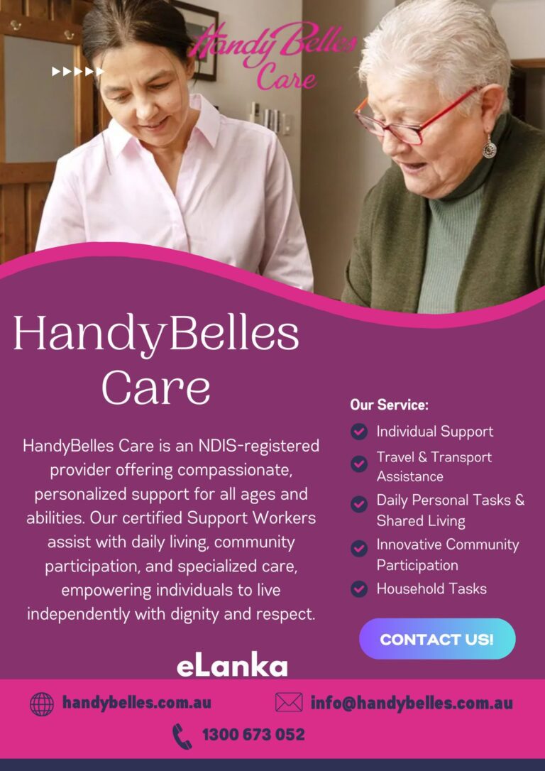 HandyBelles Care – NDIS Support with Heart and Purpose