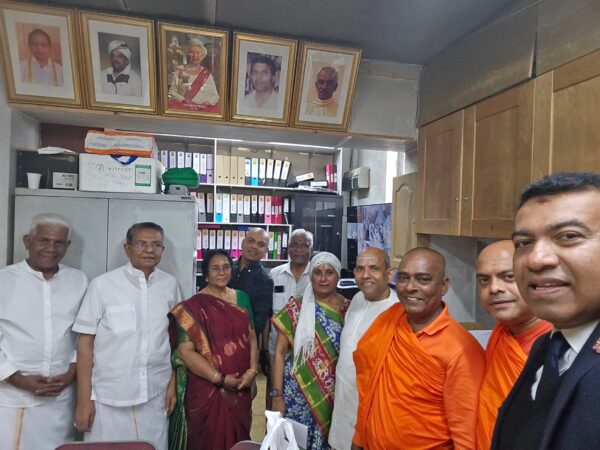 NAGADEEPA High Priest felicitated in UK