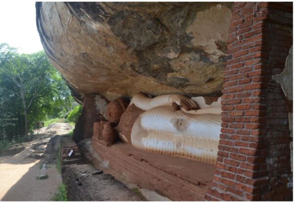 Pidurangala Temple and The Cave in Sri Lanka By Leelananda Ihalagamage