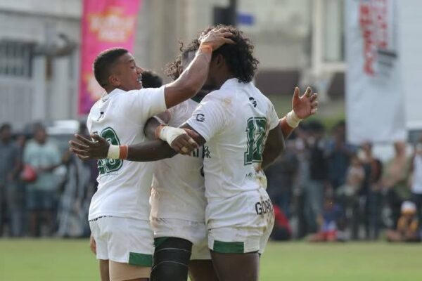 Sri Lanka dazzle and blow away Malaysia's aspirations.  Comprehensive thrashing of a serious challenger. - BY TREVINE RODRIGO IN MELBOURNE.  (ELanka sports editor)