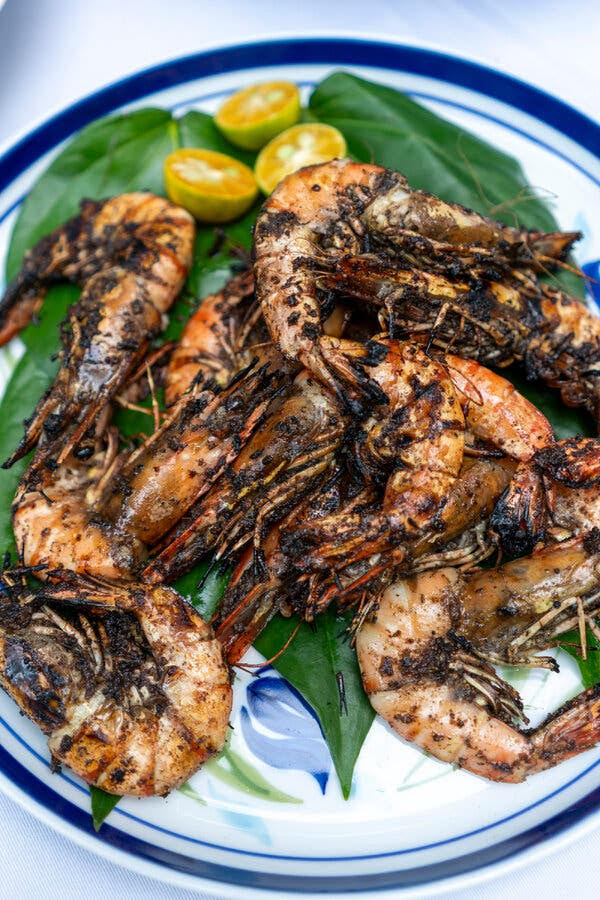 They were served with goroka, a wild smoky and sour mangosteen.Credit...Pietro Lo Casto 