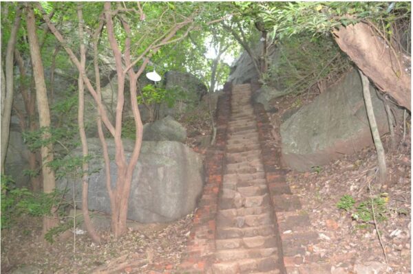 Pidurangala Temple and The Cave in Sri Lanka By Leelananda Ihalagamage