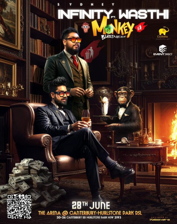 INFINITY Ft WASTHI LIVE in SYDNEY 2025 - Saturday 28 June 2025 800 PM - Sunday 29 June 2025 1200 AM ( SYDNEY EVENT)