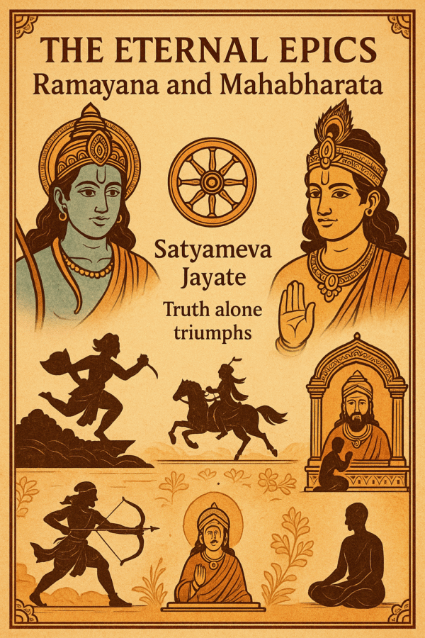 RAMAYANA AND MAHABHARATA - GUIDELINES FOR ART OF LIVING WITH PEACE - By N.S.Venkataraman