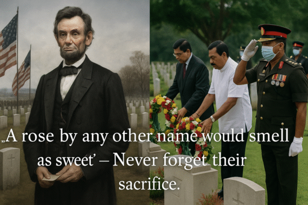 'Ranaviru or Soldaadu’- Heroes by Any Name History Remembers Their Deeds, Not Your Words! - By KKS PERERA