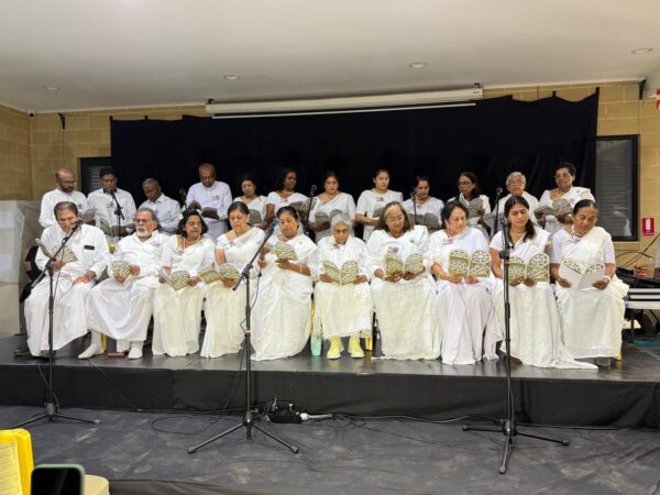 Wesak Bakthi Geetha Programme held at Paramitha Buddhist Vihara in Melbourne by SCATS Seniors.