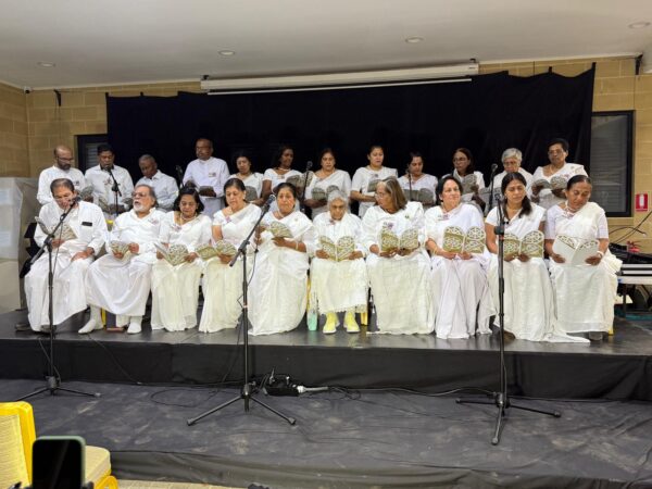 Wesak Bakthi Geetha Programme held at Paramitha Buddhist Vihara in Melbourne by SCATS Seniors.