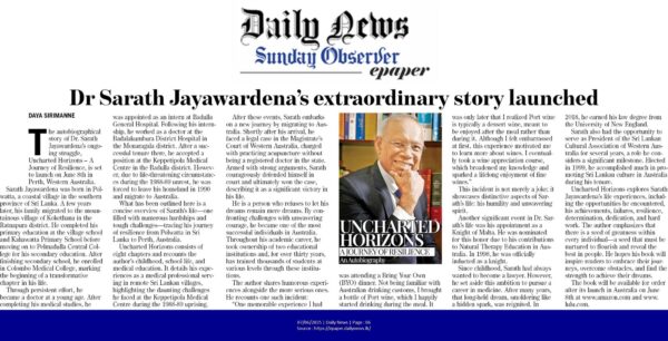 Daliy news article on the launch 070625