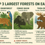 Ever wondered where the biggest forests on Earth are - By Dylan Minikula