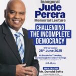 Inaugural Jude Perera Memorial Lecture - 28th June 2025 - 2.45 pm ( Melbourne Event )