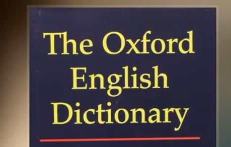 Oxford English Dictionary