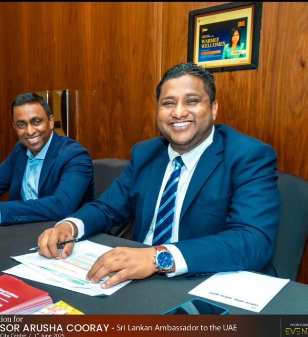Sri Lanka Business Council hosts grand welcome for new envoy in UAE