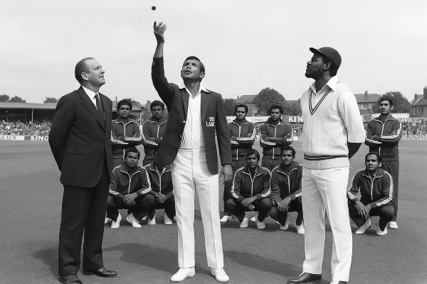 THE SRI LANKA TEAM FOR THE 1975 INAUGARAL CRICKET WORLD CUP