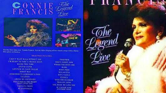 Connie Francis - The Legend Live From The London Palladium 1990 - By Patrick Ranasinghe