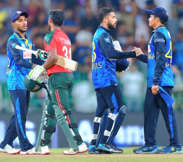 SRI LANKA PERISH UNDER THE WEIGHT OF EXPECTATION AS BANGLADESH TAKE T20 SERIES