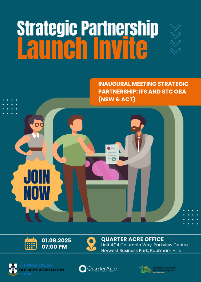 Strategic Partnership Launch Invite - 01.08.2025 - 0700 ( Sydney Event )