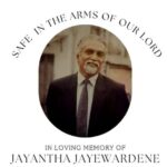 IN LOVING MEMORY OF JAYANTHA JAYEWARDENE 2