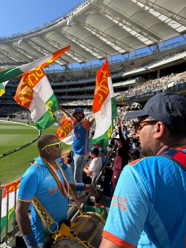 Indian fan zones sold out 50 days ahead of Australia v India series