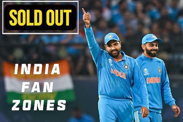 Indian fan zones sold out 50 days ahead of Australia v India series