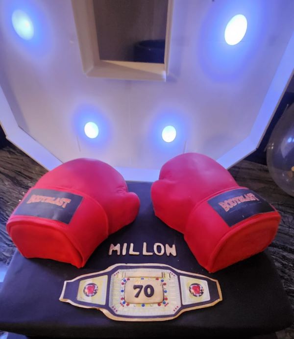 Millon De Kauwe celebrates his 70th birthday in grand style. - By Trevine Rodrigo in Melbourne.