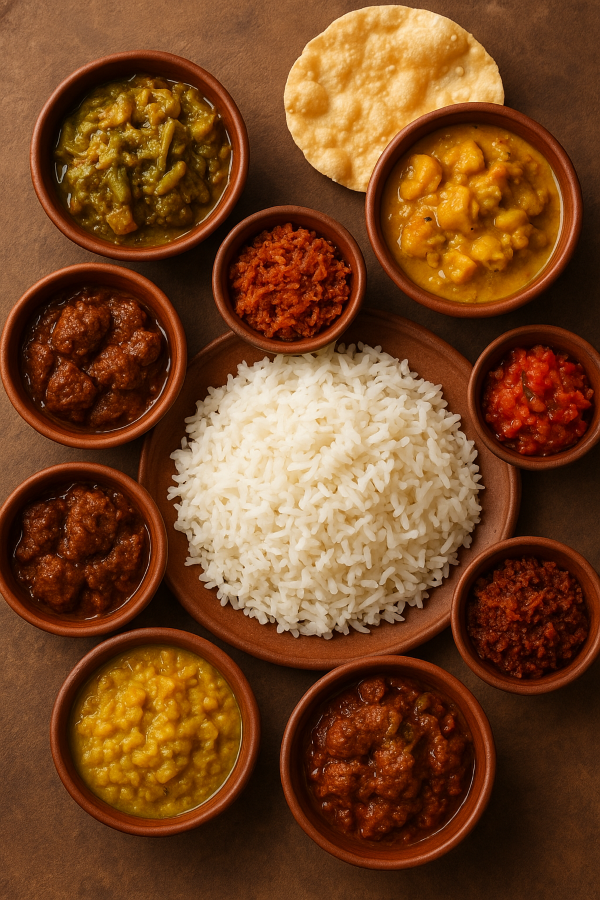 Sri Lankan Rice and Curry
